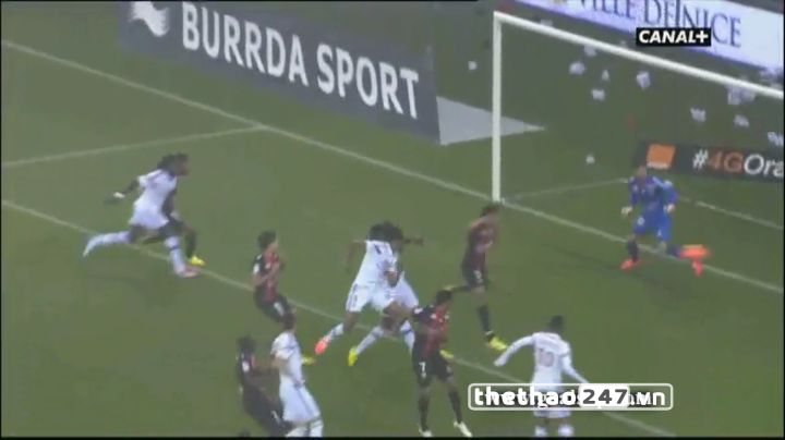 Video bàn thắng: Nice 0-1 Lyon (VĐQG Pháp 2013/14)